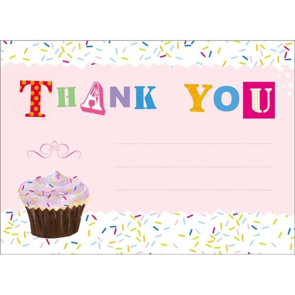 Cupcake &amp; Sprinkles Thank You Cards Gartner Studios Cards - Thank You 46166