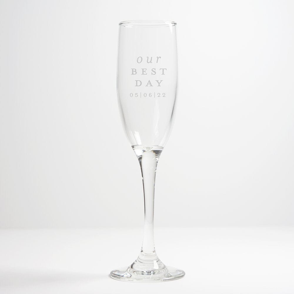 Custom Toasting Flute Gartner Studios Drinking Glass 45631