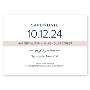 Dated Simply Save The Date Blush Gartner Studios Save The Dates 96040