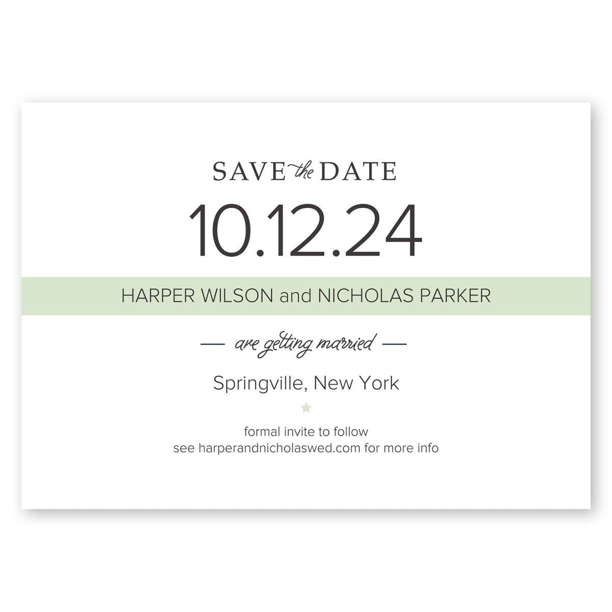 Dated Simply Save The Date Sage Gartner Studios Save The Dates 96040