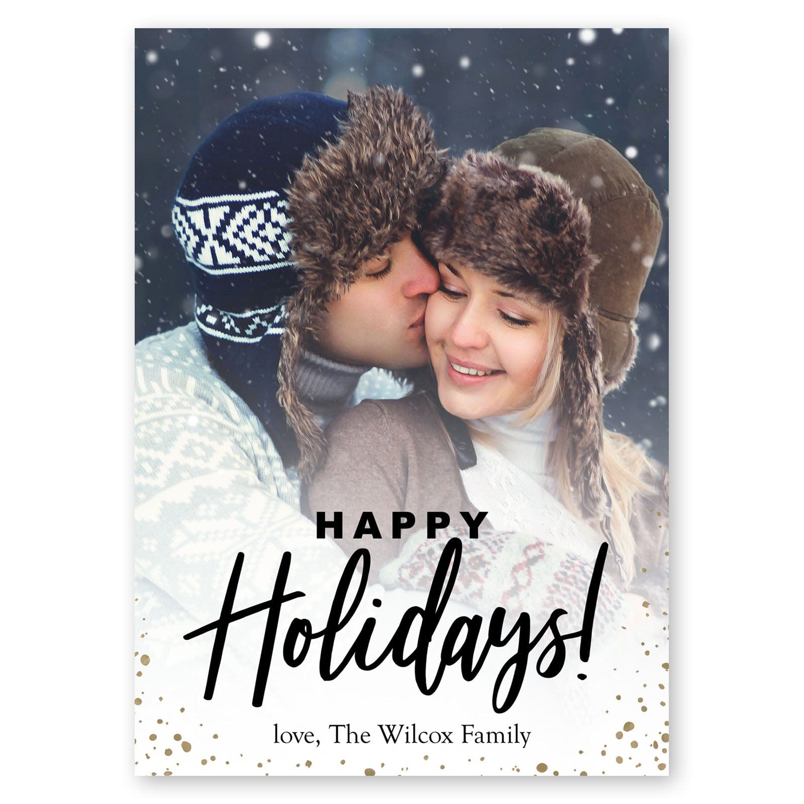 Family Holiday Card White Gartner Studios Christmas Card 95462