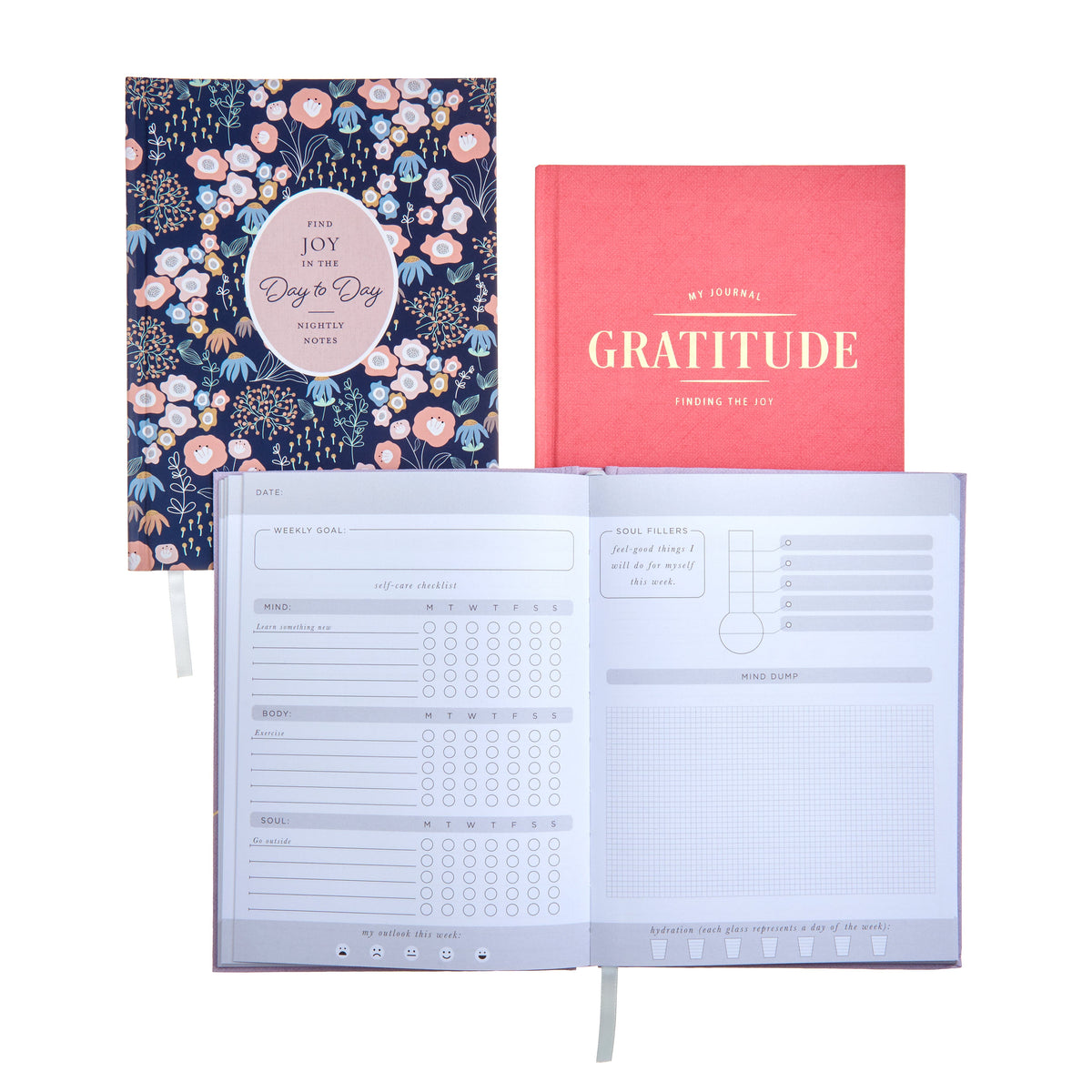 Feel Your Best Guided Journals - Set of 3 Gartner Studios Journals 98061
