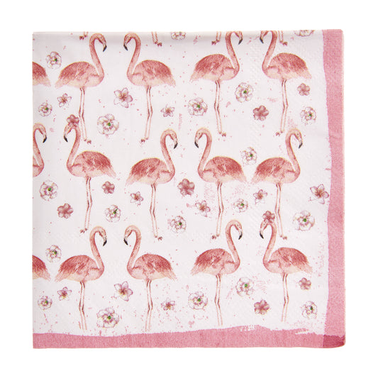 Flamingo Cocktail Napkins - 40 Count Gartner Studios Napkins 94872