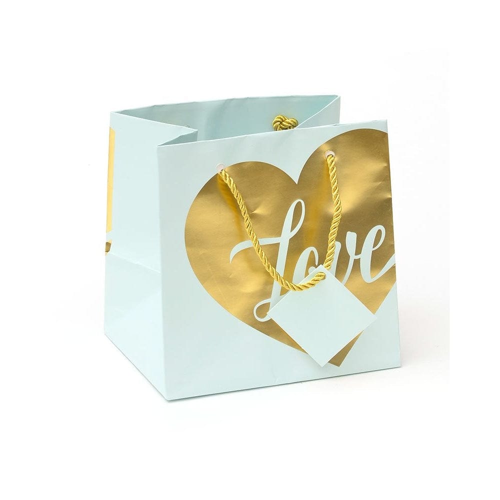 Gold Foil &#39;Love&#39; Mini Gift Bag &amp; Tag Gartner Studios Gift Bags 65250