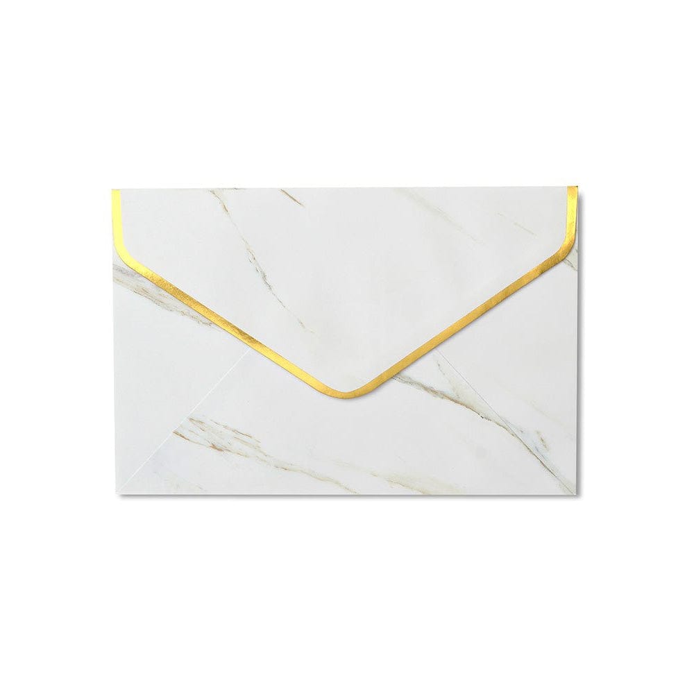 Gold Foil &amp; Marble A9 Envelopes - 10 Count Gartner Studios Envelopes 27508