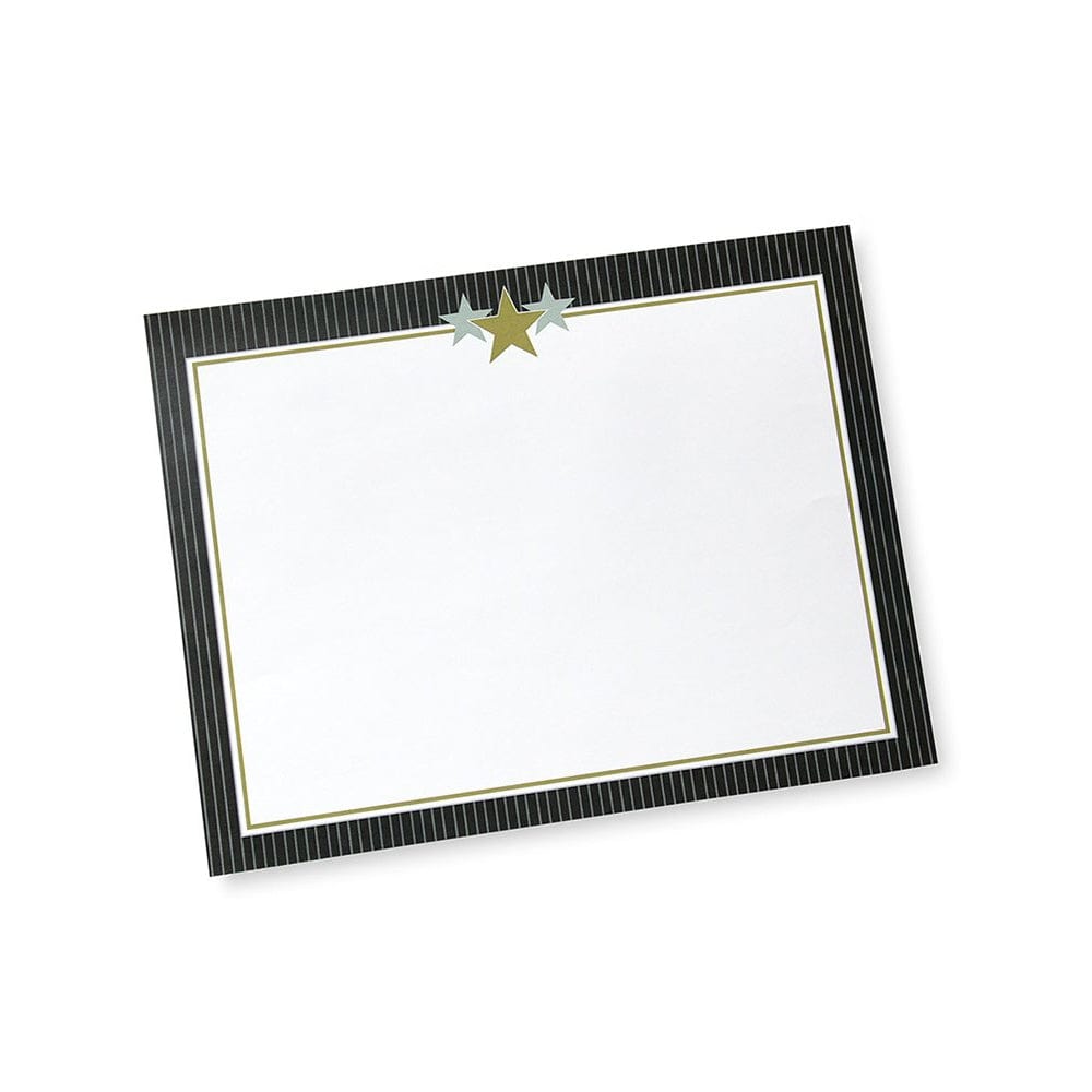 Gold &amp; Silver Stars Foil Certificate Paper Gartner Studios Certificate Paper 73860