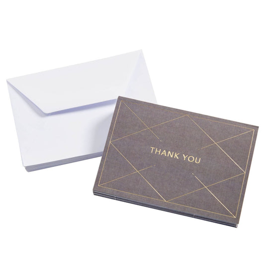 Gray Thank You Cards - 20 Count Gartner Studios Note Cards 94647