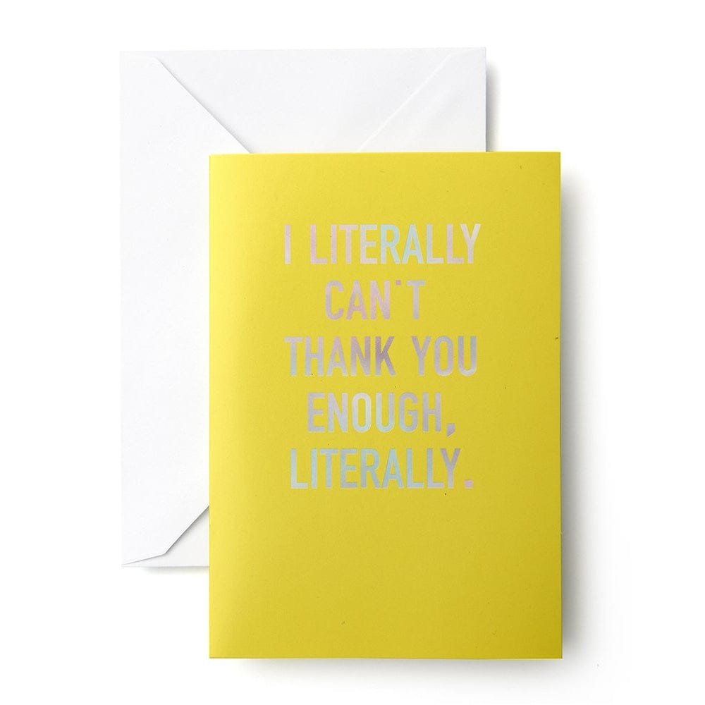 I Literally Can&#39;t Note Card Gartner Studios Note Cards 39832