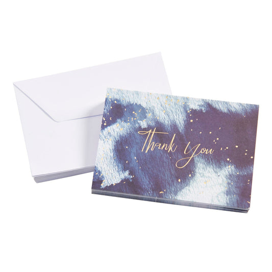 Indigo Wash Thank You Cards Gartner Studios Cards - Thank You 94139