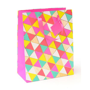 Kaleidoscope Gift Bag & Tag With Gold Foil Medium Gartner Studios Gift Bags 51890