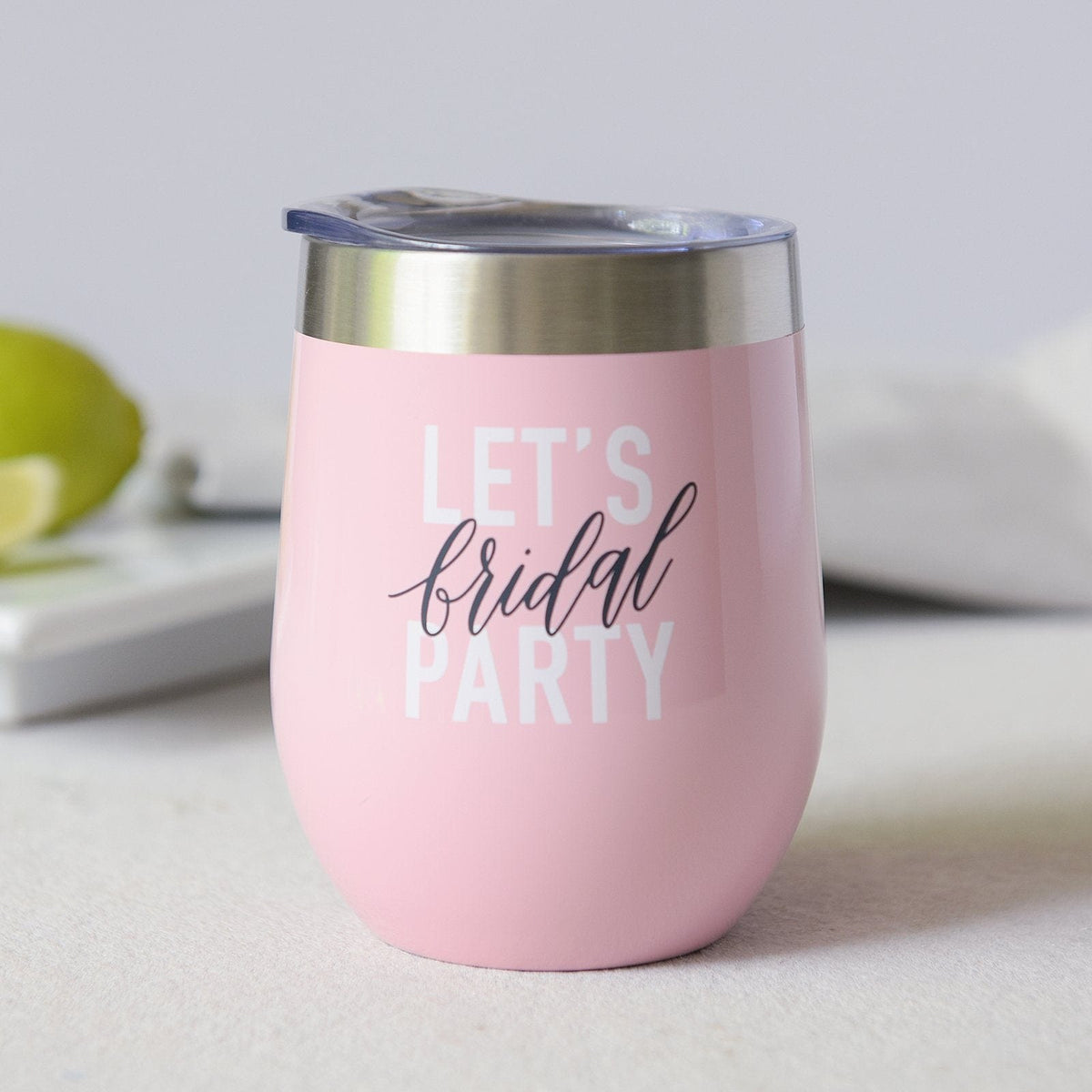 Let&#39;s Bridal Party Travel Cup Gartner Studios Drinking Glass 41834