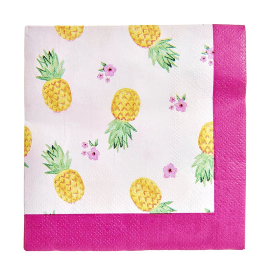 Pineapple Cocktail Napkins - 40 Count Gartner Studios Napkins 94866