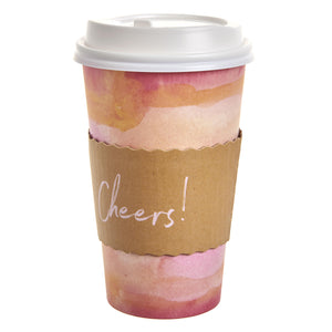 Pink Wash Hot or Cold Cups - 12 Count Roobee Drinkware 94880