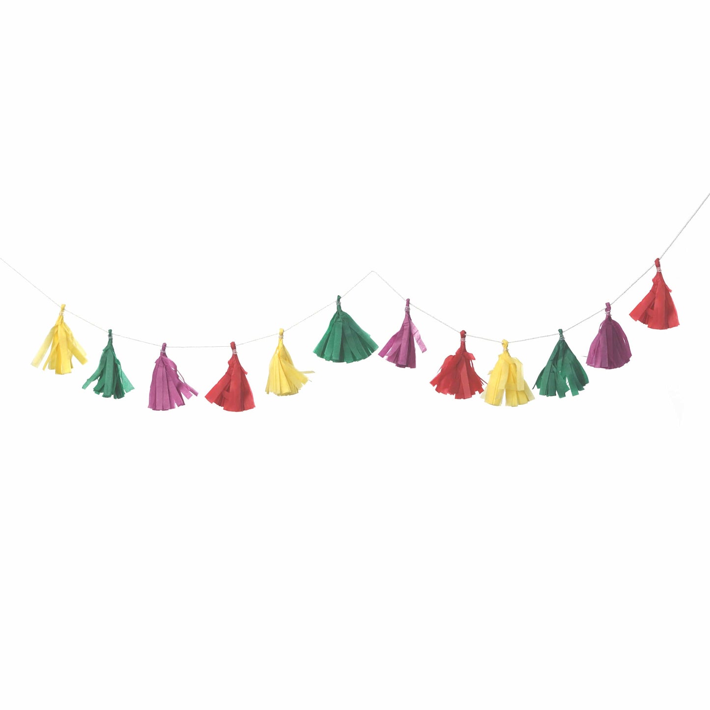 Rainbow Garland - Tissue Tassel Gartner Studios Garland 61253
