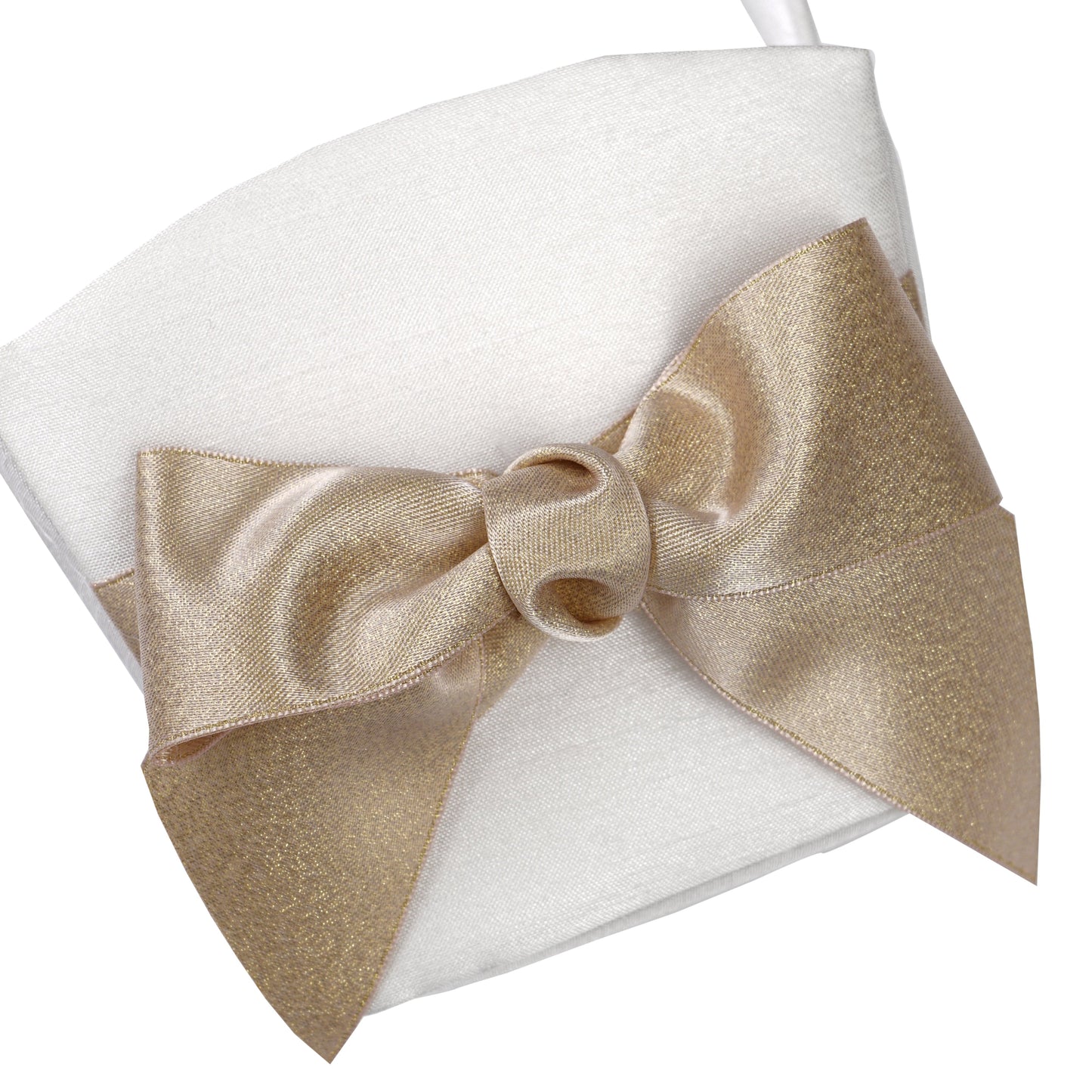 Shimmer Bow Flower Girl Basket Gartner Studios Flower Girl Basket