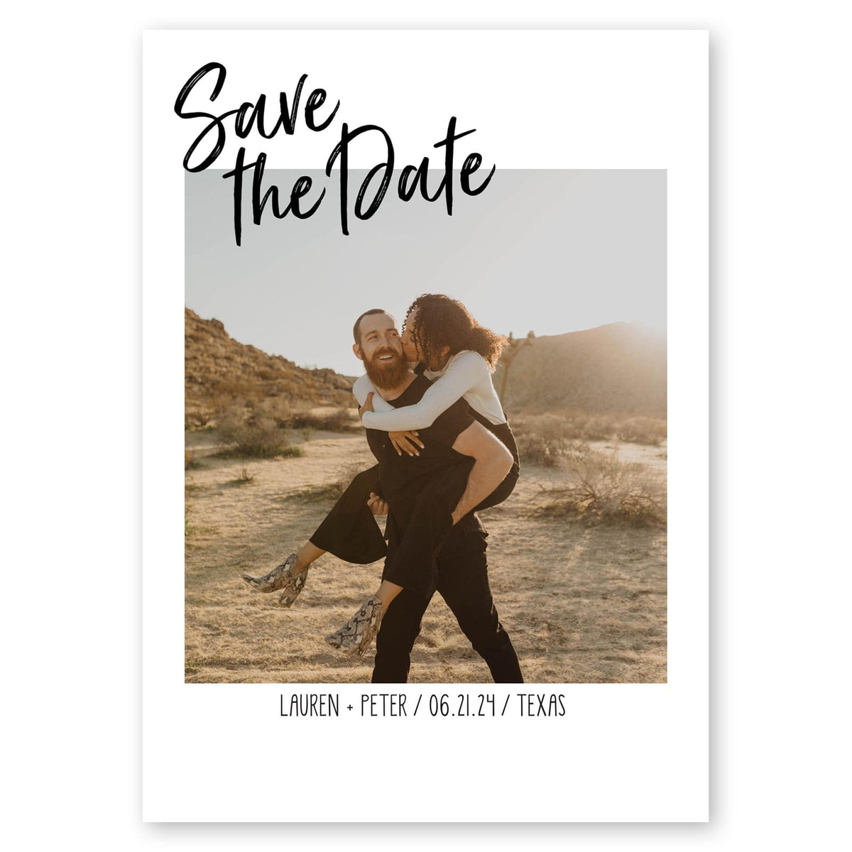 Simple Dated Save The Date Black Gartner Studios Save The Dates 96020