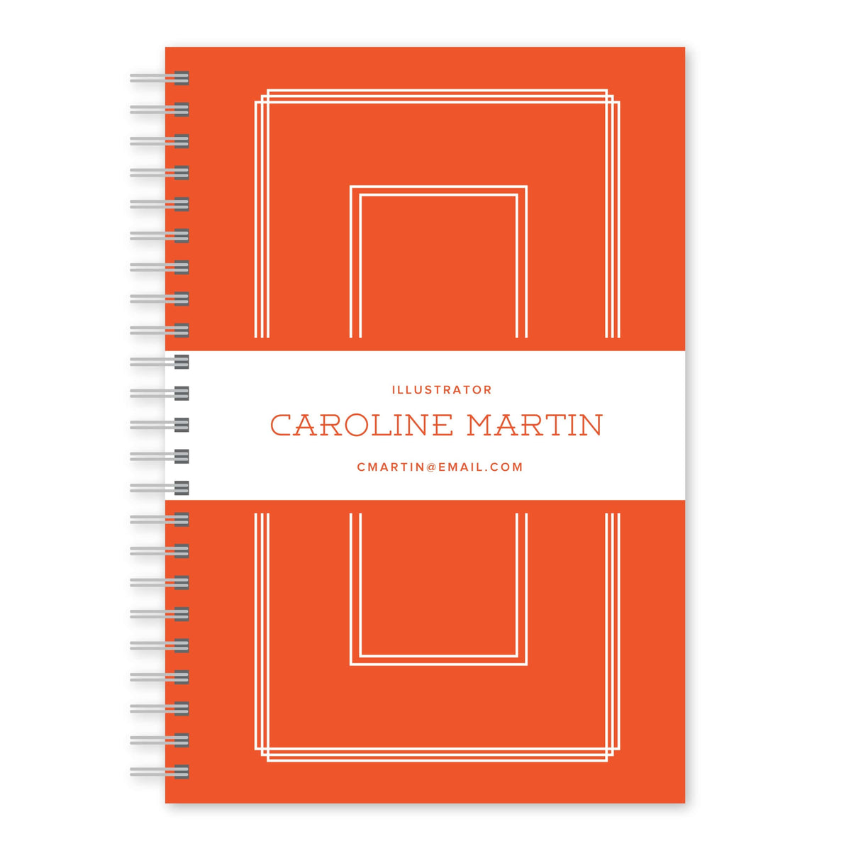 Tailored Sequence Custom Notebook Orange Gartner Studios Notebooks 97504