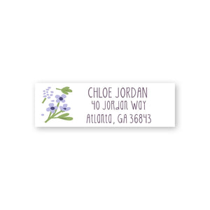 Thankful Florist Custom Address Label Lavender Gartner Studios Address Labels 97463