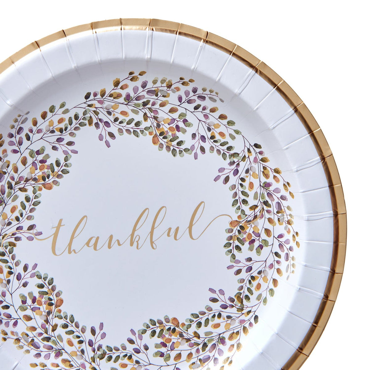 Thankful Thanksgiving Snack Plates Gartner Studios Plates + Dishes 54121