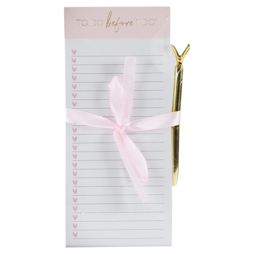 to-Do Before I Do&#39; List Pad With Pen Gartner Studios Notepads 38246