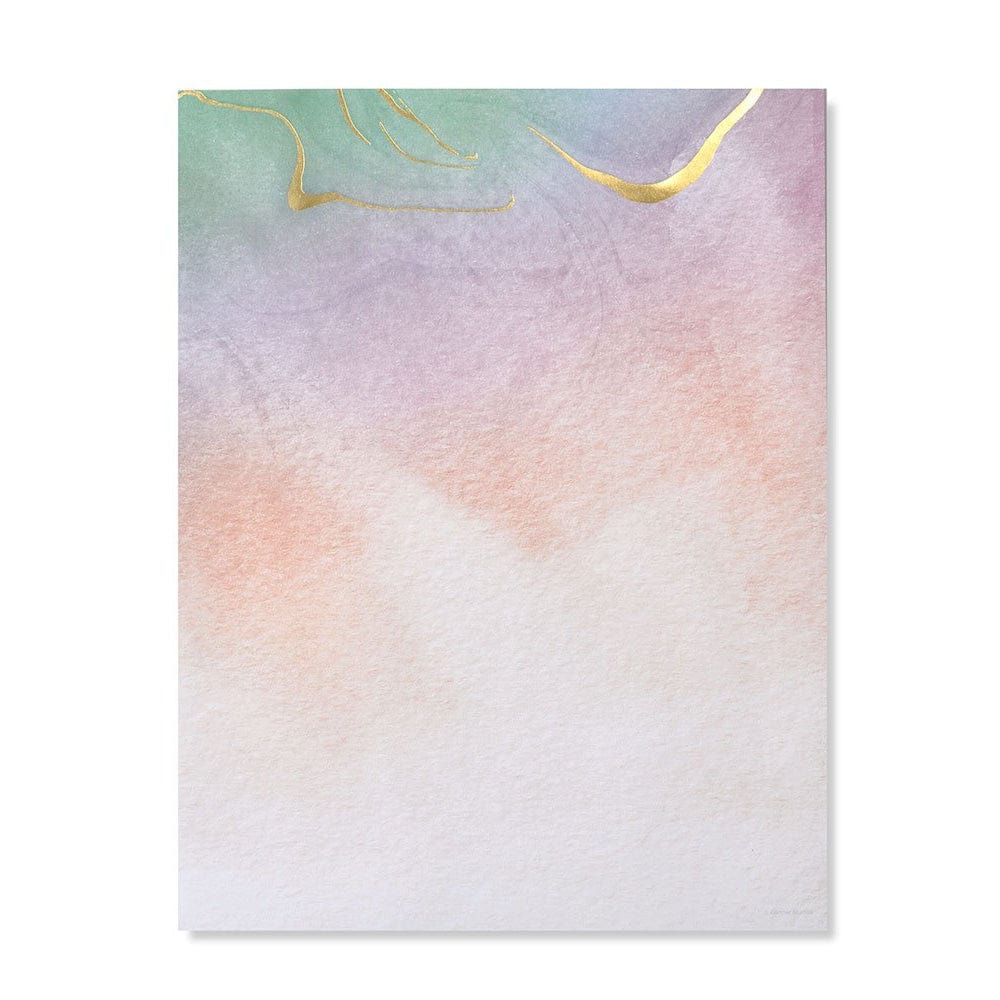 Watercolor Marble Gold Foil Stationery Paper - 40 Count Gartner Studios Stationery Paper 27515