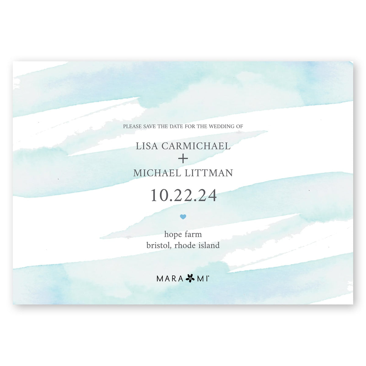 Watercolor Wash Save The Date Gartner Studios Save The Dates