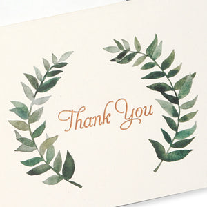 Wreath Thank You Cards, 50 count Gartner Studios Cards - Christmas 62044