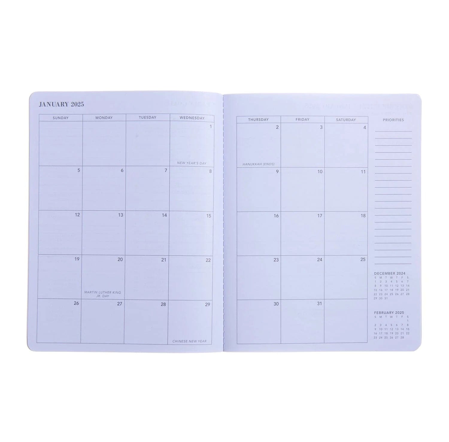 2025 Monthly + Weekly Planner - Cognac Floral Gartner Studios Planner 100550