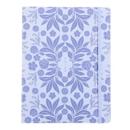 2025 Monthly + Weekly Planner - Navy Floral Gartner Studios Planner 104532