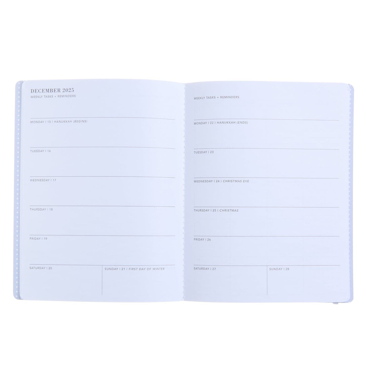 2025 Monthly + Weekly Planner - Navy Floral Gartner Studios Planner 104532