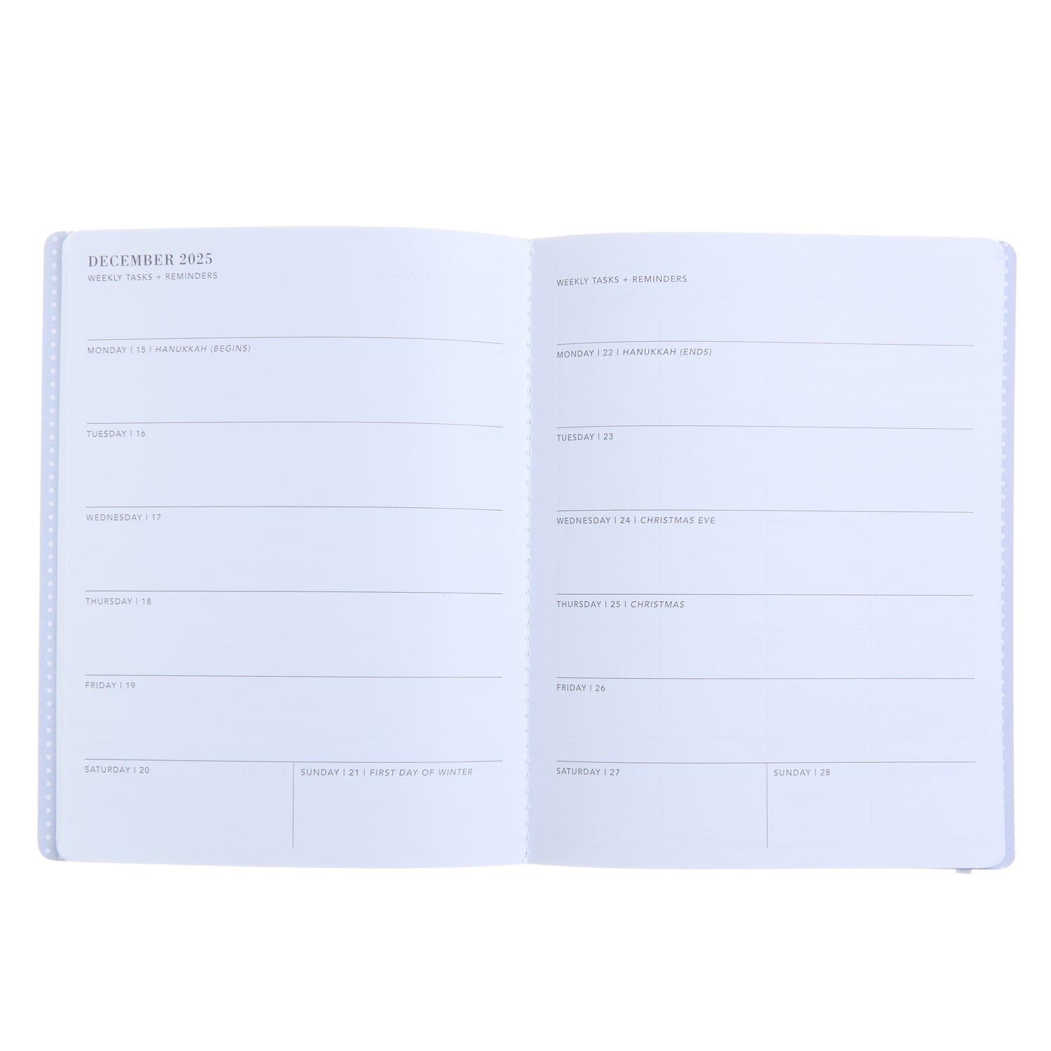 2025 Monthly + Weekly Planner - Navy Floral Gartner Studios Planner 104532