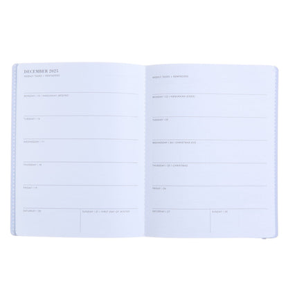 2025 Monthly + Weekly Planner - Navy Floral Gartner Studios Planner 104532