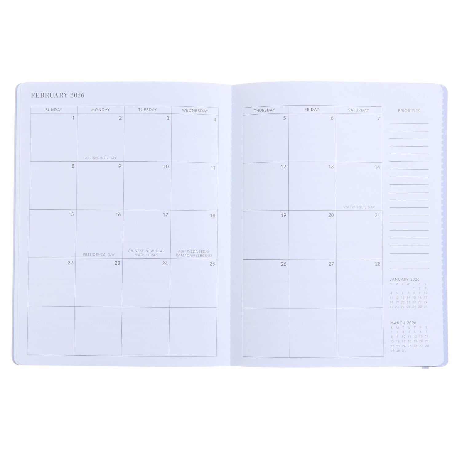 2025 Monthly + Weekly Planner - Navy Floral Gartner Studios Planner 104532
