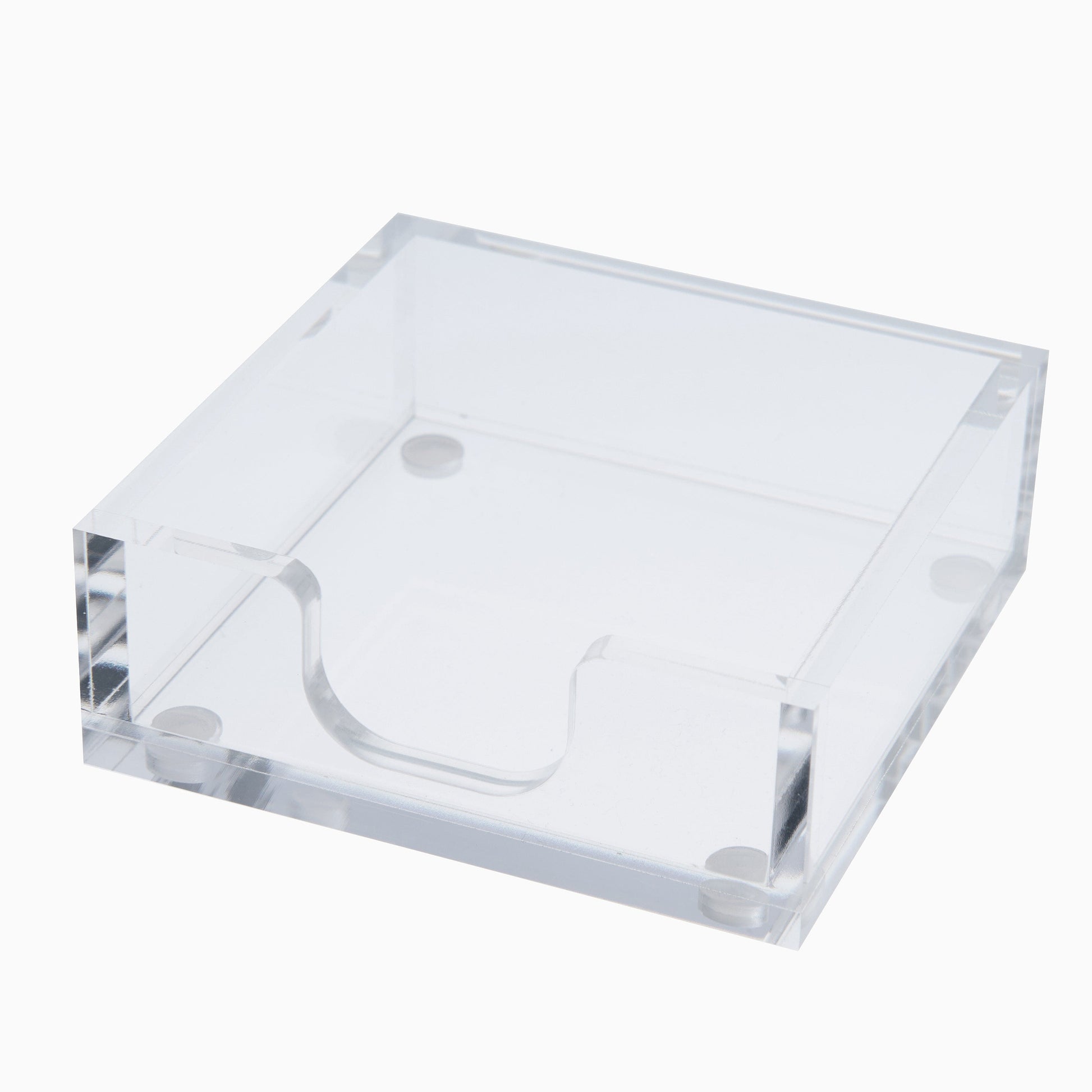 Sticky Note Houder, Clear Acryl Post It Houder Notepad Sticky Note Houder, Clear Acryl Post It Houder Notepad