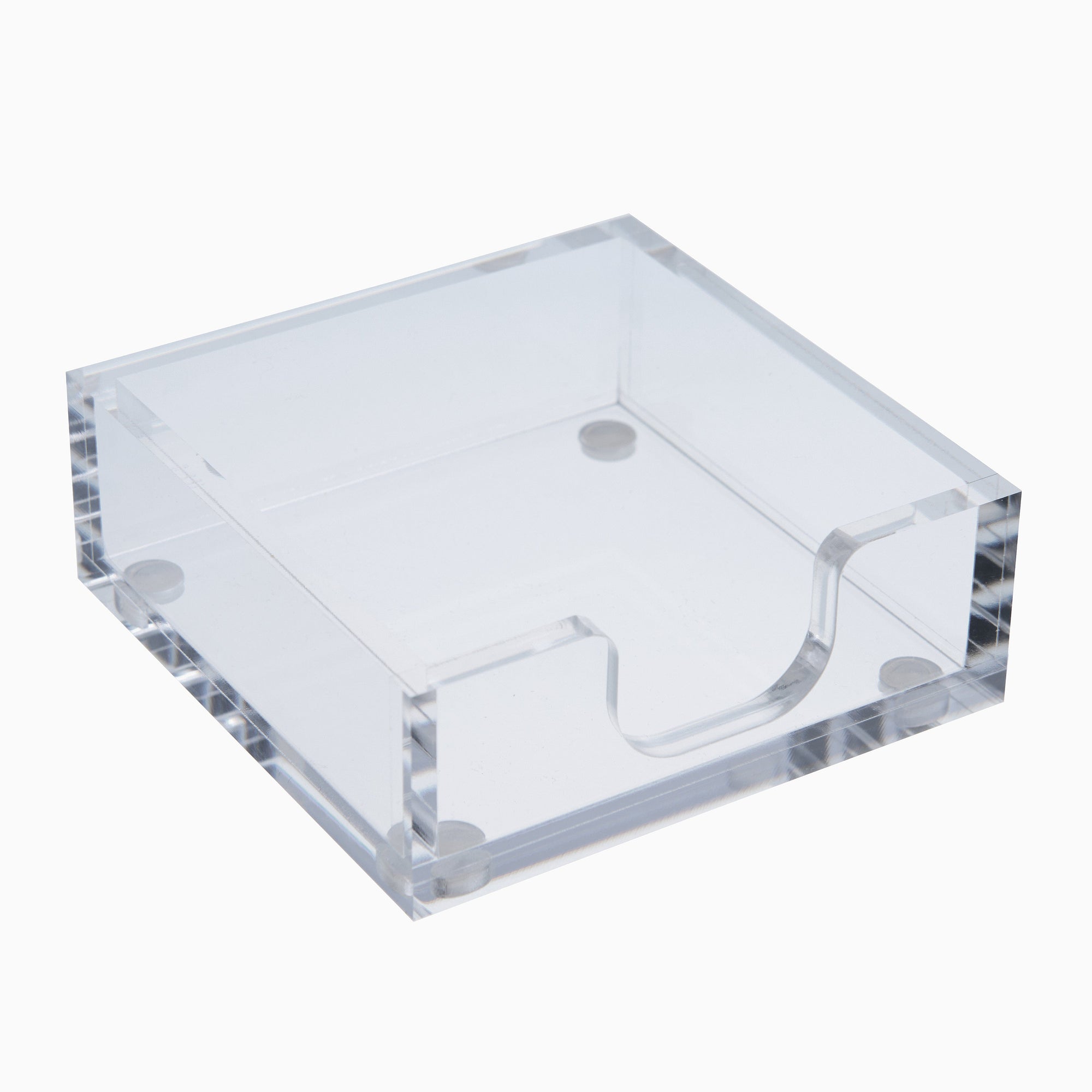Acrylic Sticky Note Holder, 3.5 x 3.5 inches (100392) | Gartner Studios