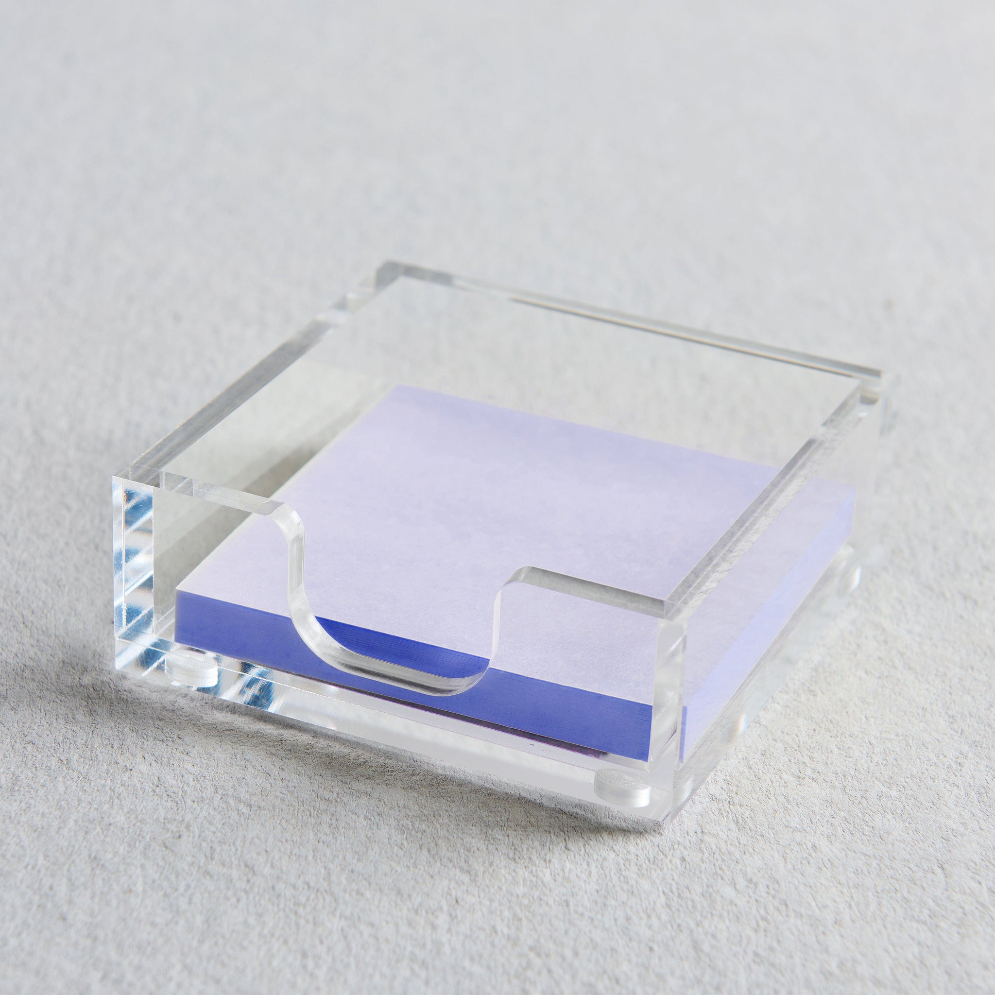 Acrylic Sticky Note Holder, 3.5 x 3.5 inches (100392) | Gartner Studios
