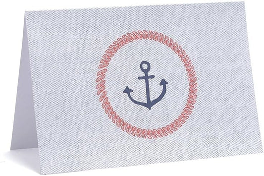 Anchor Blank Notecards - 10 Count Gartner Studios Cards - Thank You 83765