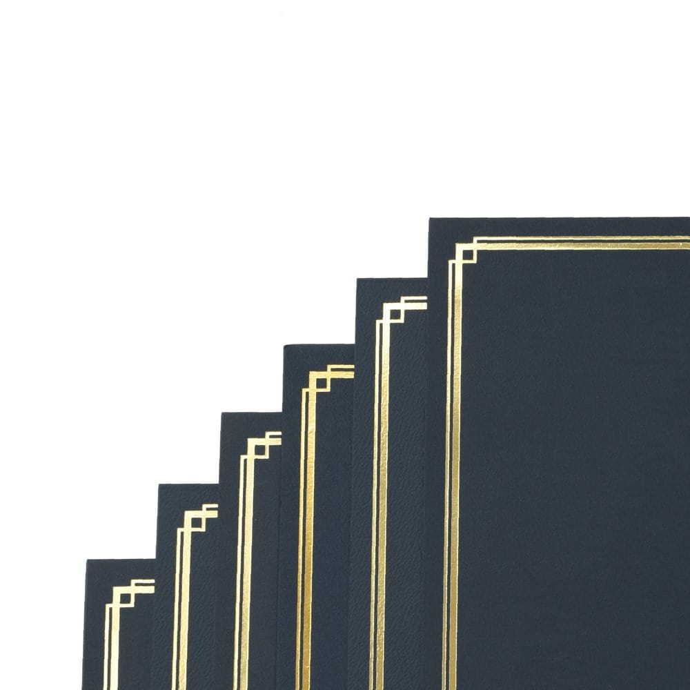 Award Certificate Holder With Gold Foil - Set of 36 Gartner Studios Certificate Holder