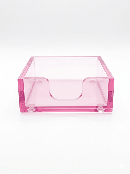 Gartner Studios Blush Acrylic Sticky Note Holder – Blush Multipurpose Organizer Gartner Studios Organizer 97431