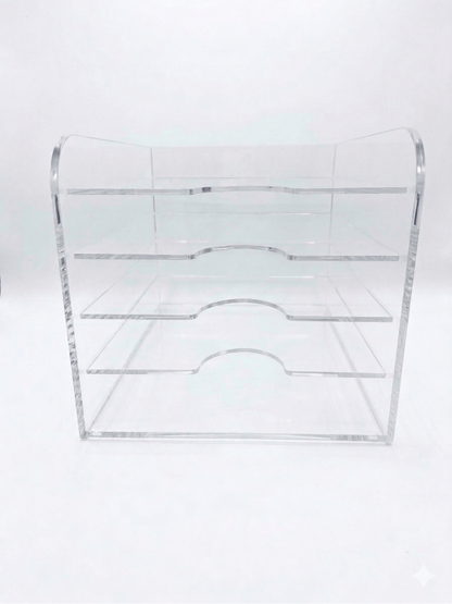 Gartner Studios Premium 5-Tier Acrylic Inbox – Versatile Desktop Document & Supply Sorter Gartner Studios Organizer 100267