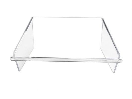 Gartner Studios Premium Acrylic Laptop Riser – Sleek Laptop Desk Stand Gartner Studios Organizer 100257