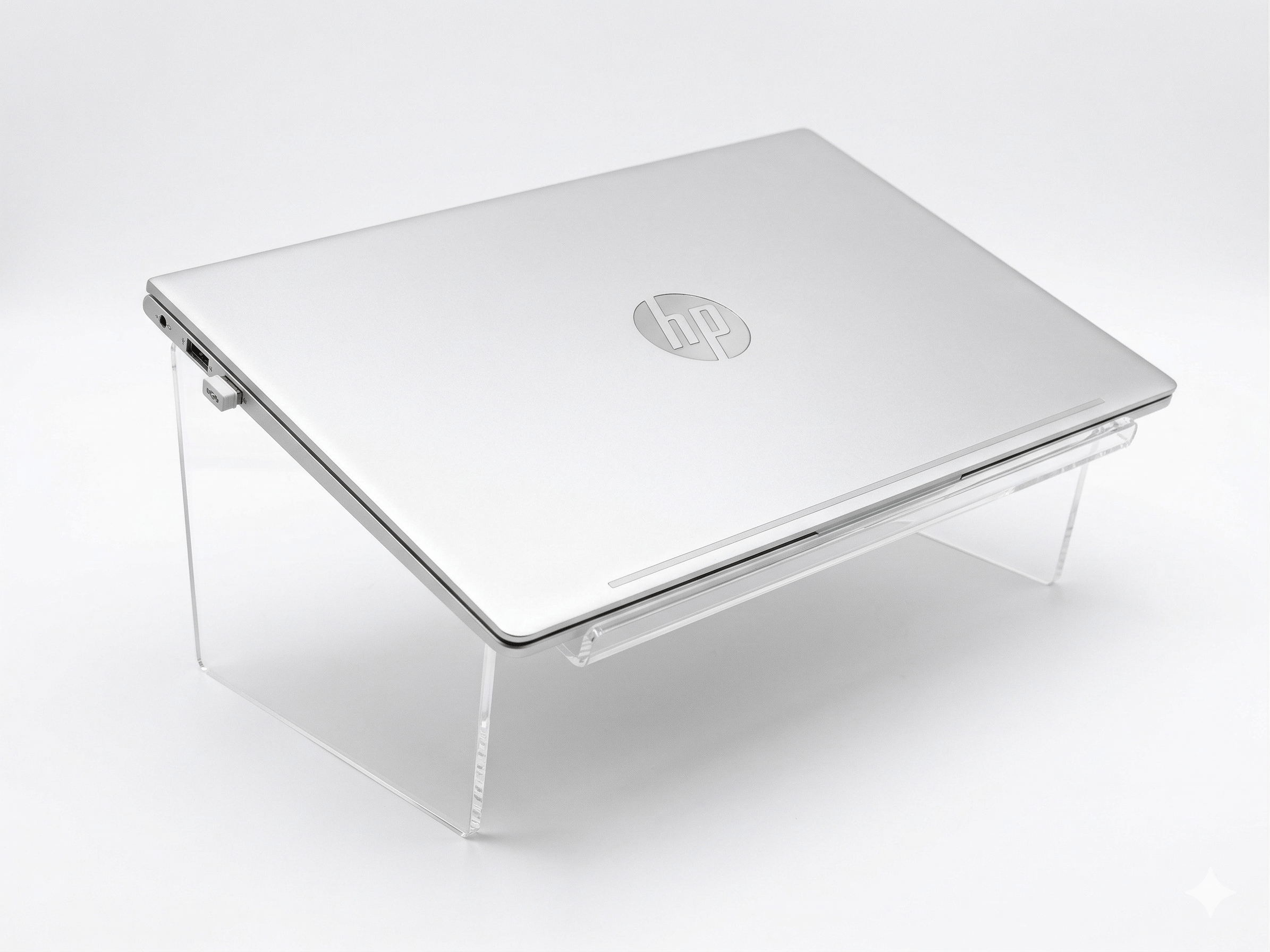 Acrylic Laptop Desk Stand, Laptop Riser (100257) | Gartner Studios
