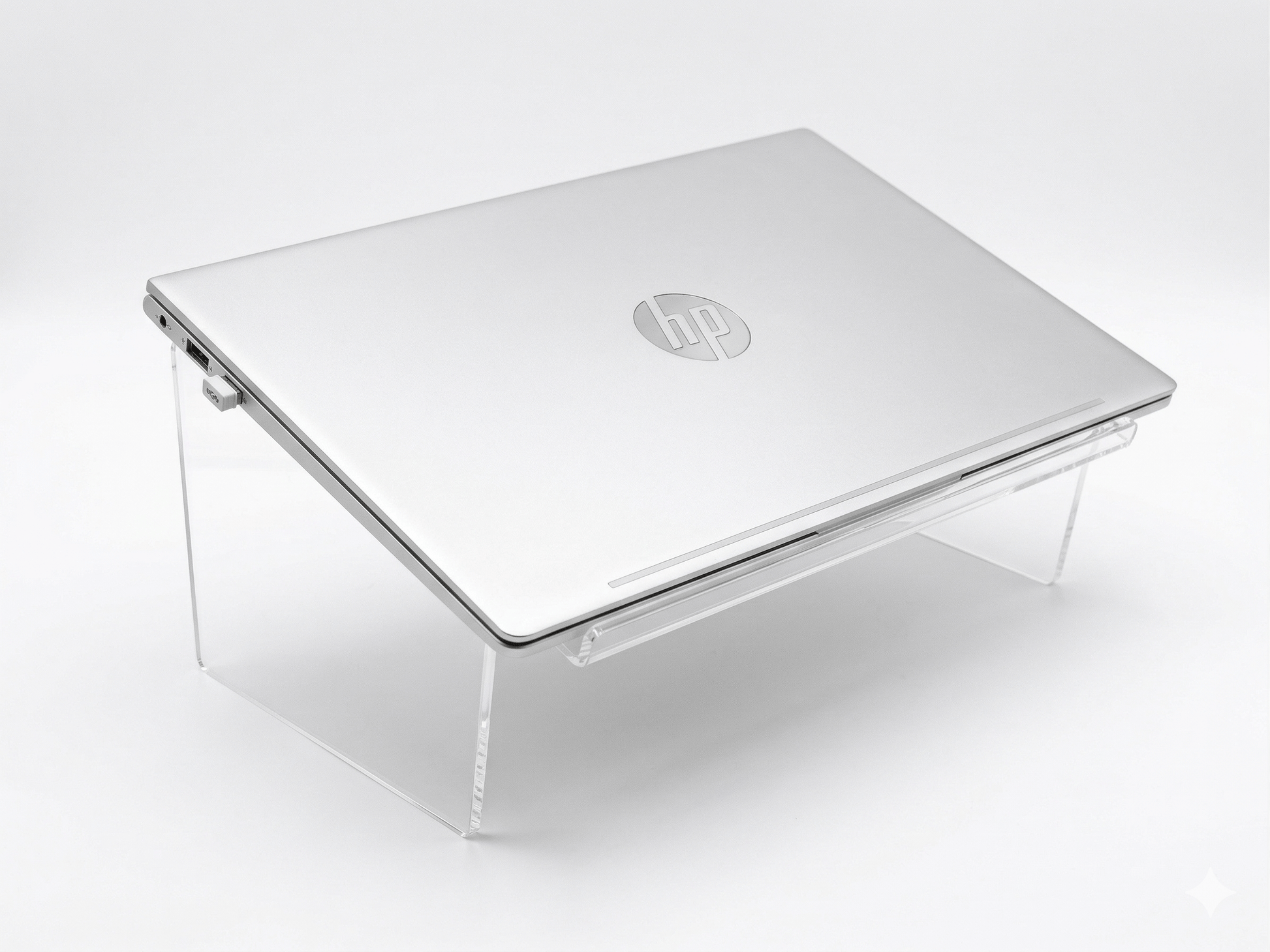 Gartner Studios Premium Acrylic Laptop Riser – Sleek Laptop Desk Stand Gartner Studios Organizer 100257