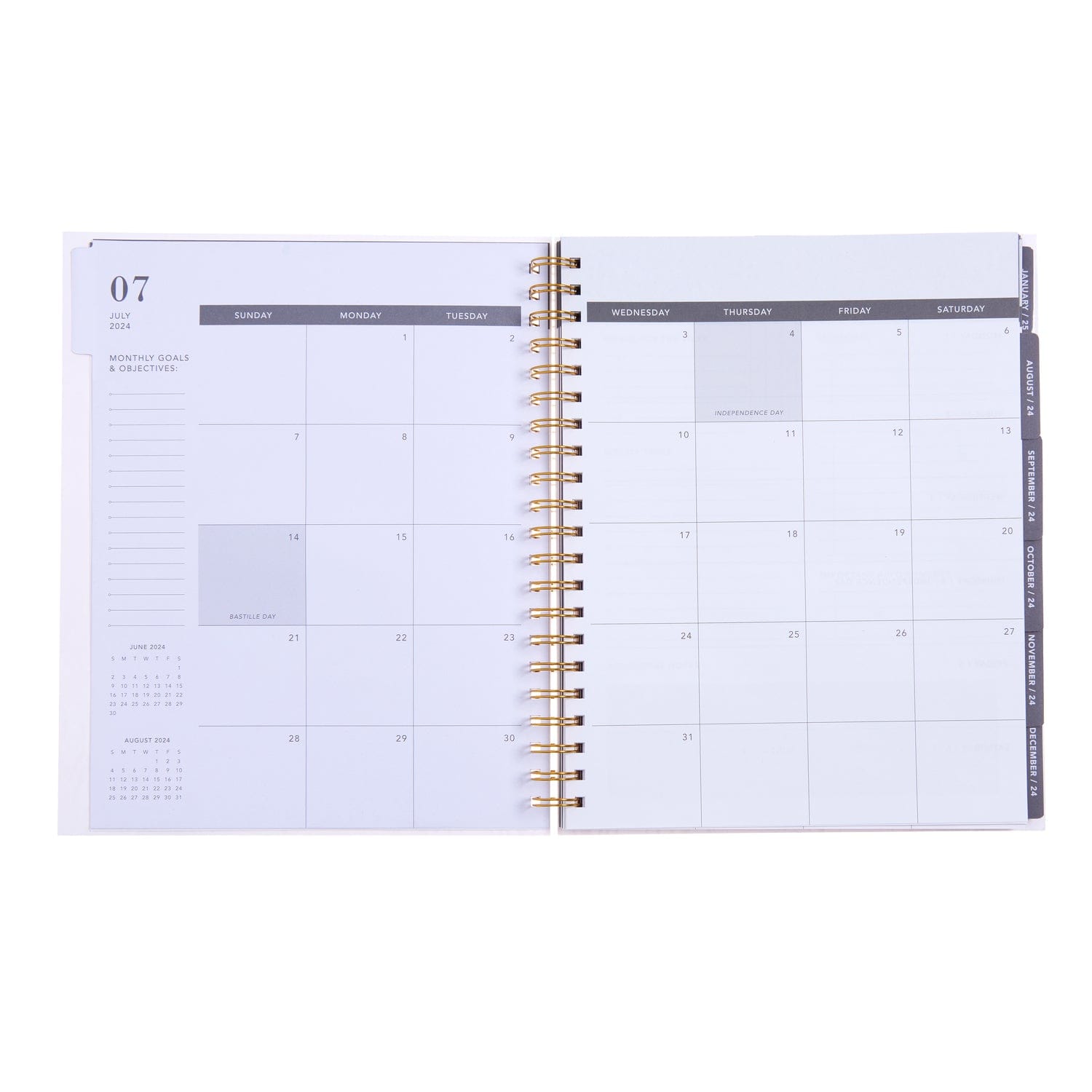 July 2024- June 2025 Pink Palm Tree Planner - Weekly + Monthly (175671) | Gartner Studios july-2024-june-2025-pink-palm-tree-planner-weekly-monthly-175671-gartner-studios