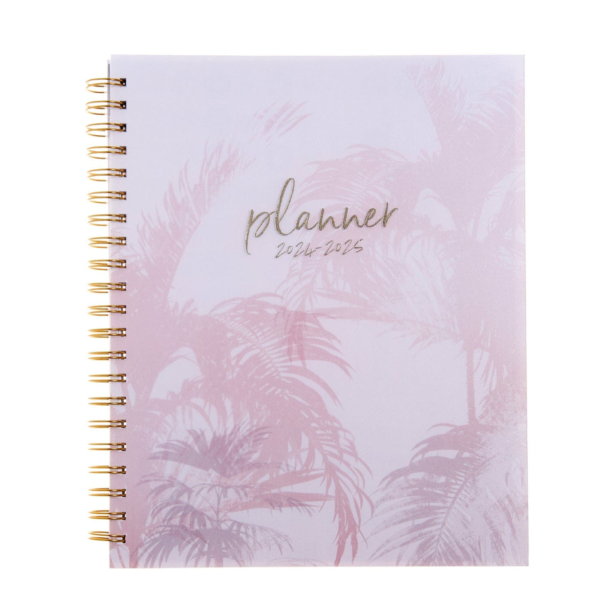 Monthly + Weekly Planner - Pink Palm Tree - July 2024-June 2025 Gartner Studios Planner 175671