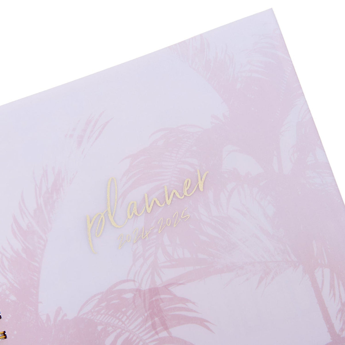 Monthly + Weekly Planner - Pink Palm Tree - July 2024-June 2025 Gartner Studios Planner 175671