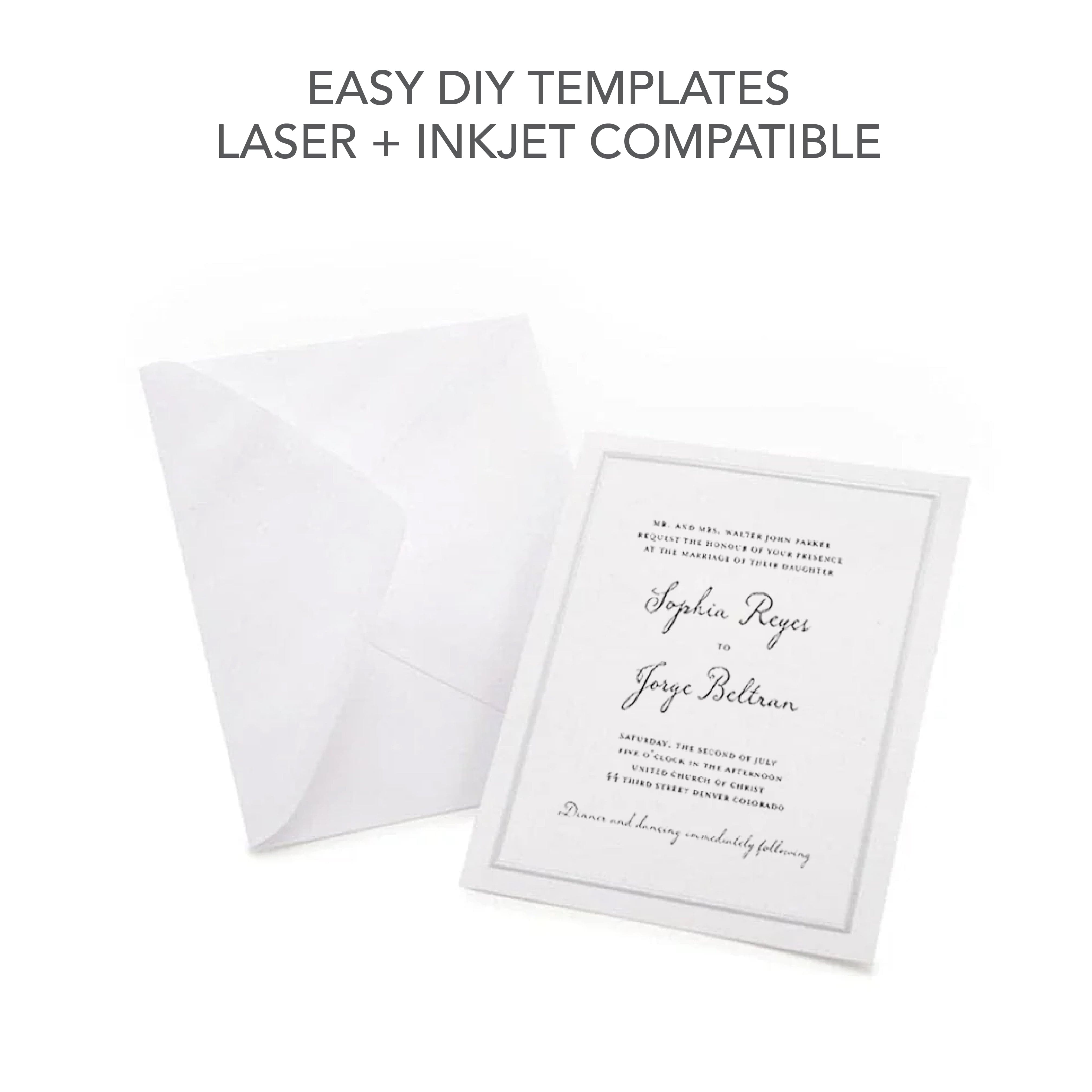 Silver Foil Border All Purpose Cards | Gartner Studios