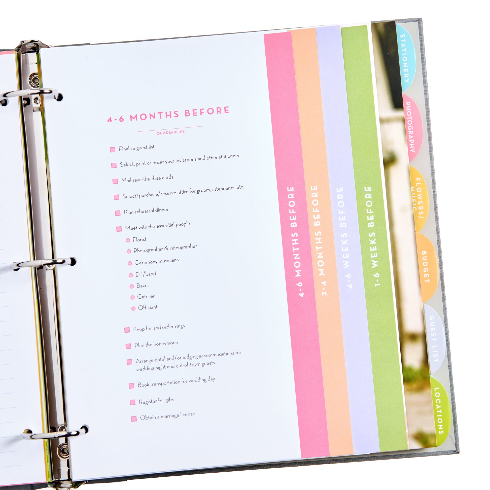 Wedding Planner Organization Book Gartner Studios Accessories 78575
