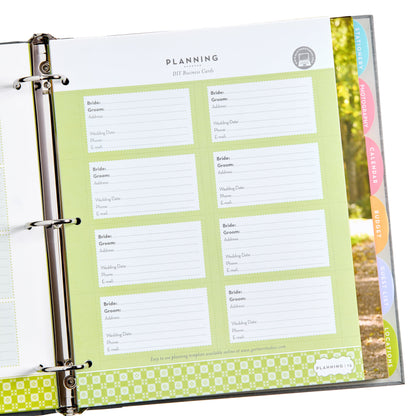 Wedding Planner Organization Book Gartner Studios Accessories 78575