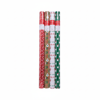 Whimsical Roll Wrap Bundle – 4 Rolls with Gridlines, 12 Foot Rolls Gartner Studios Wrapping Paper 103625